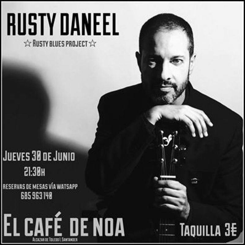 El Café de Noa presenta Rusty Daneel, el proyecto musical de Victor Anta.