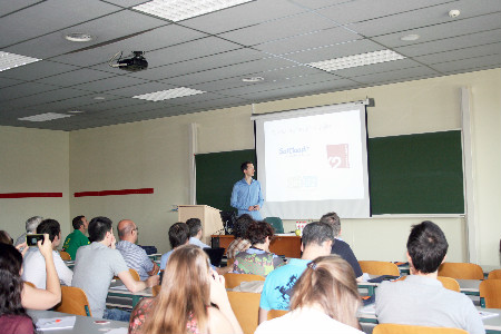 Steven Van Vaerenbergh, director del curso y doctir investigación de la UC durante la presentación del curso.