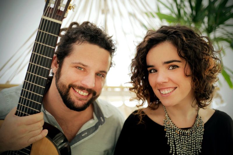 Irene Atienza y Douglas Lora presenta su disco en el teatro Casyc.