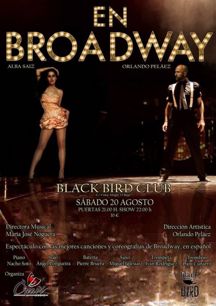 La Sala Black Bird se viste de Boradway.