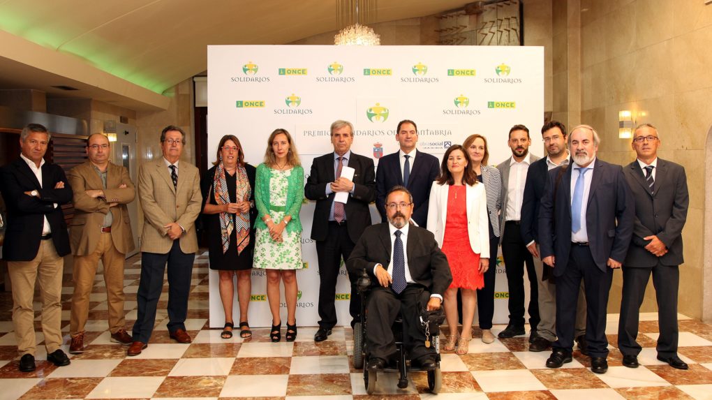 Galardonas Premios Solidarios Once Cantabria 2016