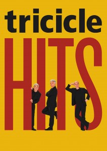 Cartel del espectáculo 'HITS', de Tricicle.