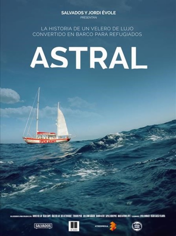 Cartel de 'Astral', la película documental de Salvados y Jordi Évole que se proyectará en varios espacios de Cantabria.