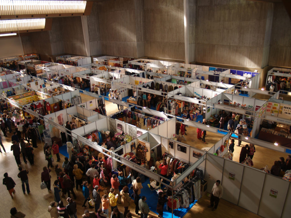 Otra edición de la Feria del Stock de Santander.