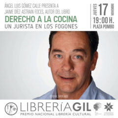 Jaime Díez-Atrain presenta su libro ‘Derecho a la Cocina' en la Plaza Pombo