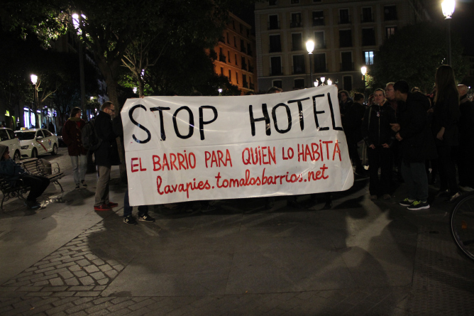 La construcción de un hotel en Lavapiés está despertando críticas por el proceso de gentrificación en este barrio madrileño