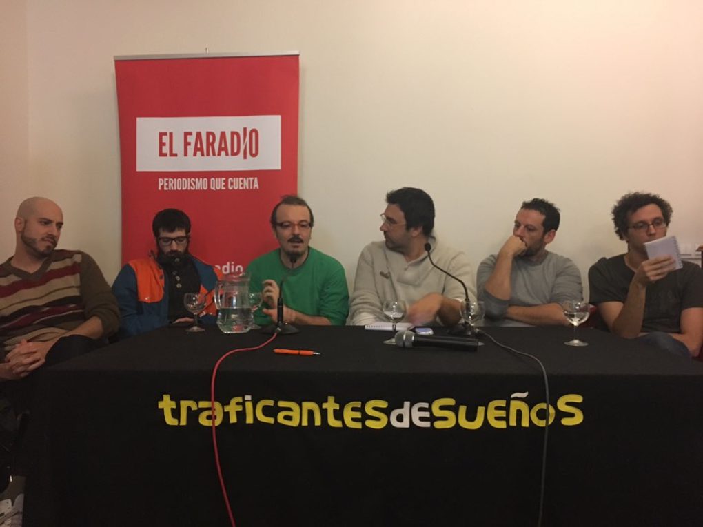 Activistas participantes en el encuentro organizado por EL FARADIO