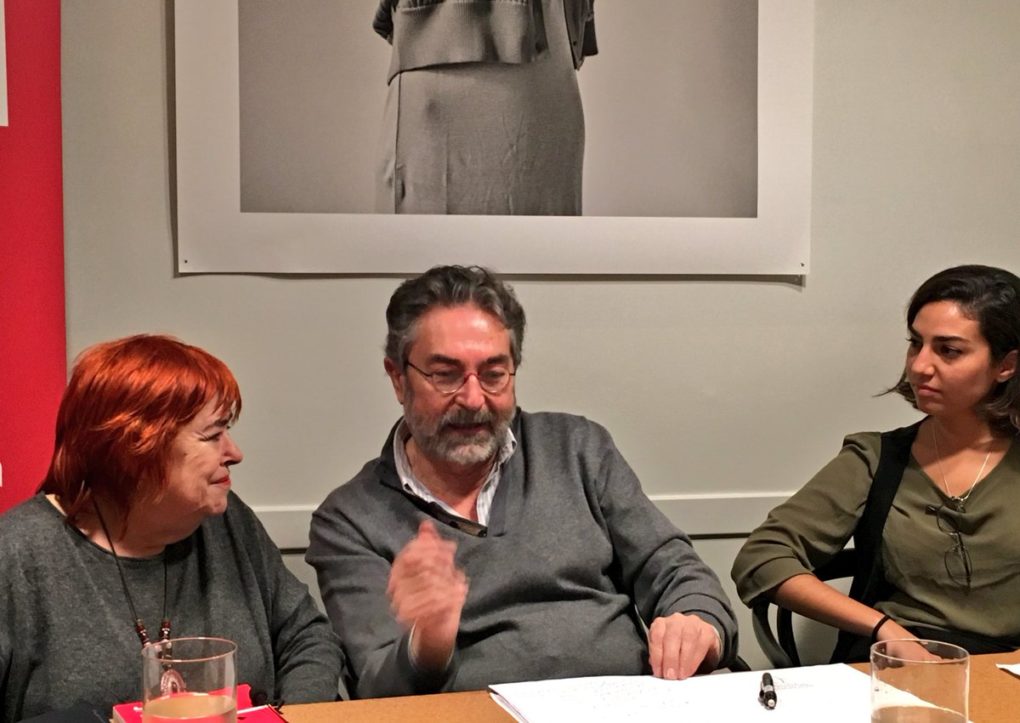 Rosa Pereda, Antonio Rubio y Marta Kaiser