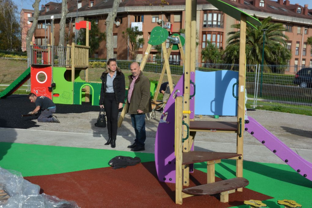 El parque, situado en el barrio de Ballestas, en Guarnizo.