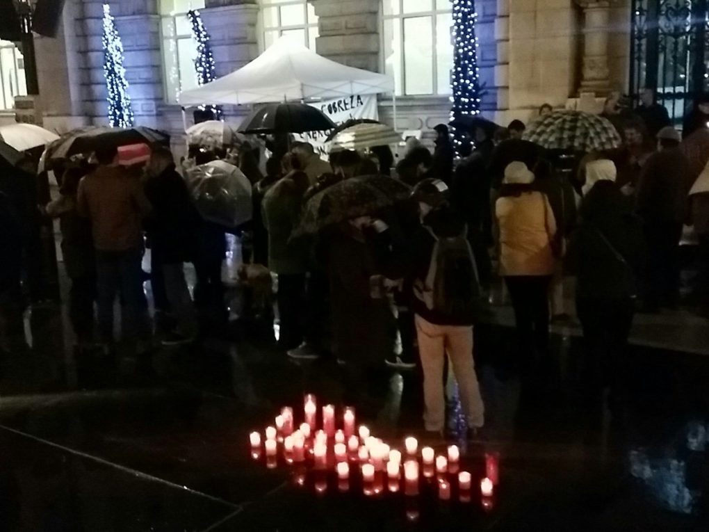 Protesta en Santander contra la pobreza energética