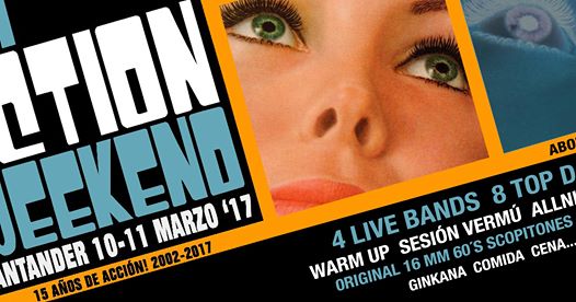 Cartel del Action Weekend