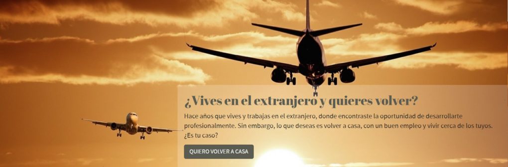 La página pone en contacto a jóvenes en el extranjero que quieren volver a España con empresas o administraciones que quieran aprovechar su talento.