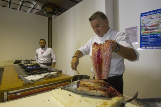 Floren Bueyes, uno de los cocineros invitados