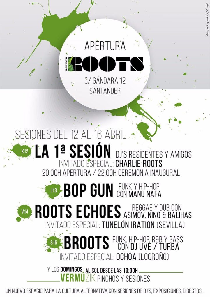 Programación de la primera semana de 'Roots'.