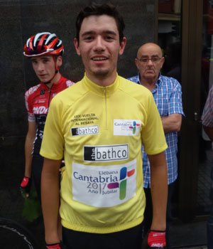 Eugenio Sánchez, vencedor de la 31ª Vuelta al Besaya. Foto: Vuelta al Besaya