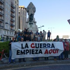 Protesta contra el comercio de armas en el Puerto