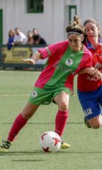 María Jesús Oruña, la capitana del que hasta ahora Vimenor Femenino