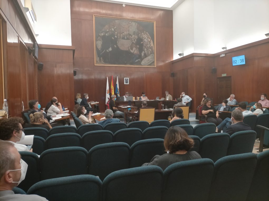 Pleno municipal ayuntamiento de santander