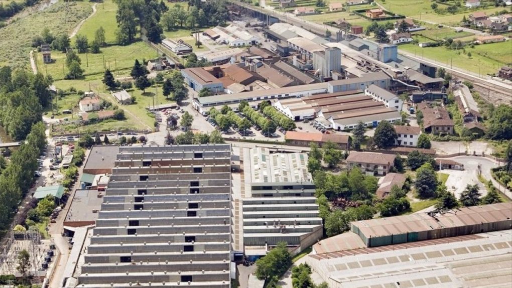 Planta de Nissan en Corrales de Buelna.