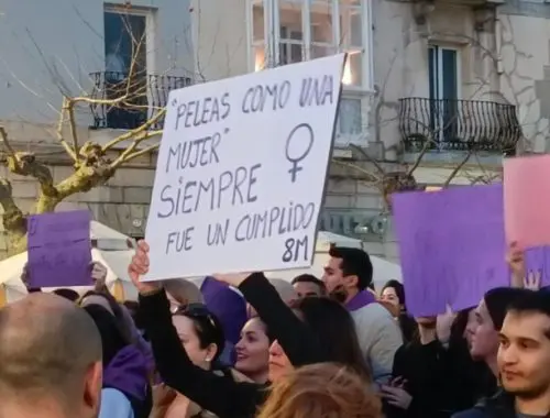Manifestaci&oacute;n del 8 de marzo de 2023 en Santander