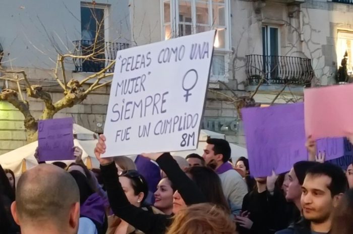 Manifestación del 8 de marzo de 2023 en Santander