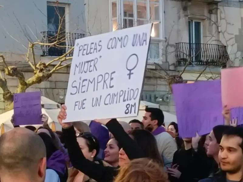 Manifestaci&oacute;n del 8 de marzo de 2023 en Santander
