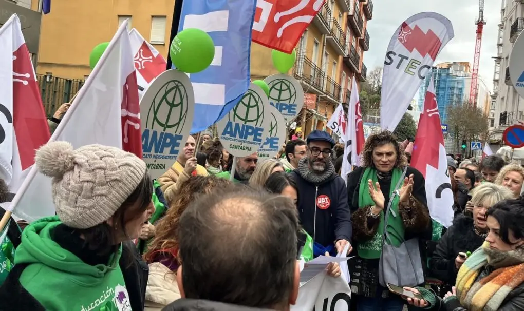 Manifestaci&oacute;n educaci&oacute;n