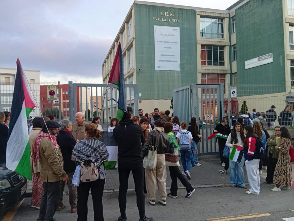 Protesta Gaza Villajunco