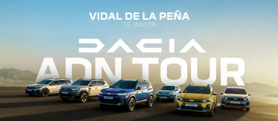 Invitación ADN Tour Dacia Vidal de la Peña
