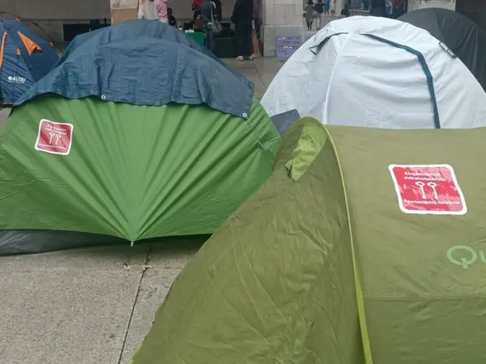 Acampada Porticada